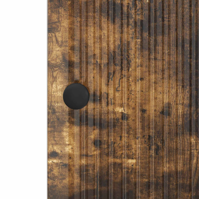 Dulap Stejar Afumat 33 x 34,5 x 90 cm Lemn prelucrat - WALTI WALTI
