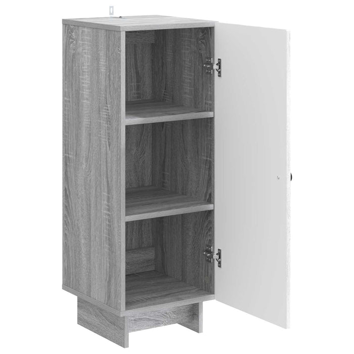 Dulap Sonoma gri 33 x 34,5 x 90 cm Lemn prelucrat - WALTI WALTI