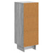 Dulap Sonoma gri 33 x 34,5 x 90 cm Lemn prelucrat - WALTI WALTI