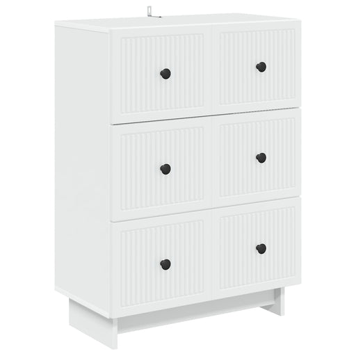 Dulap cu sertare Alb 66 x 34,5 x 90 cm Lemn prelucrat - WALTI WALTI