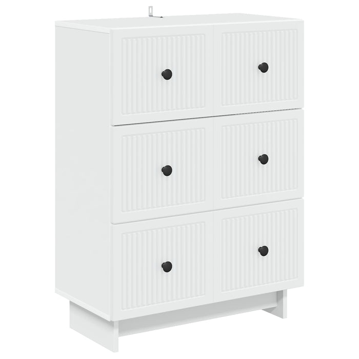 Dulap cu sertare Alb 66 x 34,5 x 90 cm Lemn prelucrat - WALTI WALTI
