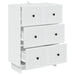 Dulap cu sertare Alb 66 x 34,5 x 90 cm Lemn prelucrat - WALTI WALTI