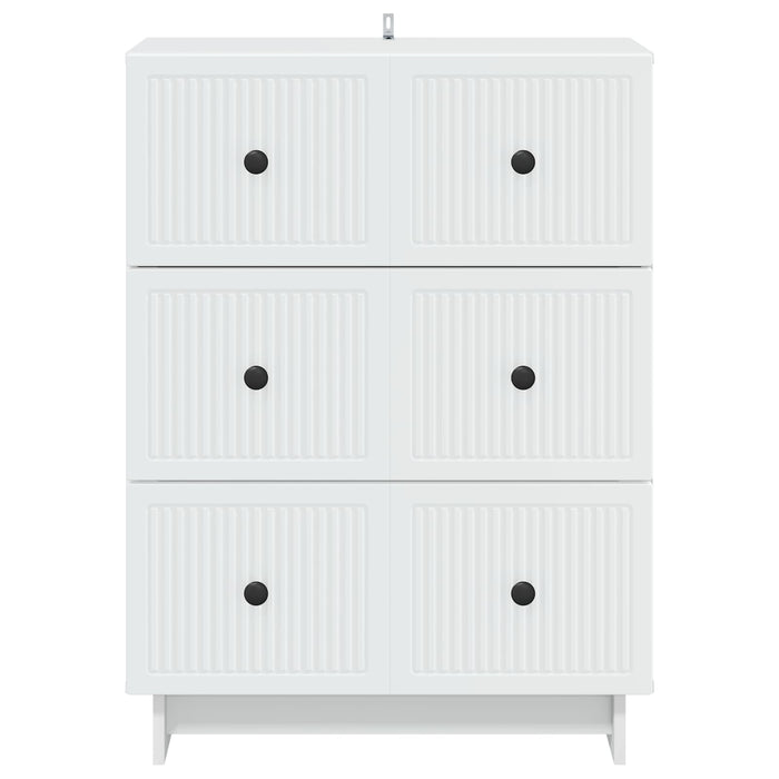 Dulap cu sertare Alb 66 x 34,5 x 90 cm Lemn prelucrat - WALTI WALTI