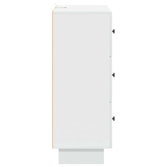 Dulap cu sertare Alb 66 x 34,5 x 90 cm Lemn prelucrat - WALTI WALTI