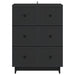 Dulap cu sertare Negru 66 x 34,5 x 90 cm Lemn prelucrat - WALTI WALTI