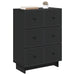Dulap cu sertare Negru 66 x 34,5 x 90 cm Lemn prelucrat - WALTI WALTI