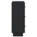 Dulap cu sertare Negru 66 x 34,5 x 90 cm Lemn prelucrat - WALTI WALTI
