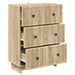 Dulap cu sertare Stejar Sonoma 66 x 34,5 x 90 cm Lemn prelucrat - WALTI WALTI