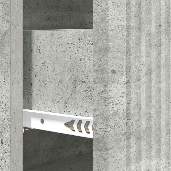 Dulap cu sertare Gri Beton 66 x 34,5 x 90 cm Lemn prelucrat - WALTI WALTI