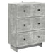 Dulap cu sertare Gri Beton 66 x 34,5 x 90 cm Lemn prelucrat - WALTI WALTI