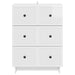 Dulap cu sertare Alb foarte lucios 66 x 34,5 x 90 cm - WALTI WALTI