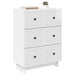 Dulap cu sertare Alb foarte lucios 66 x 34,5 x 90 cm - WALTI WALTI