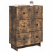 Dulap cu sertare Stejar fumuriu 66 x 34,5 x 90 cm - WALTI WALTI