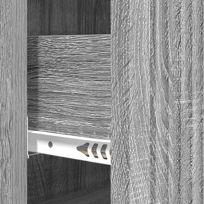 Dulap cu sertare Sonoma gri 66 x 34,5 x 90 cm Lemn prelucrat - WALTI WALTI