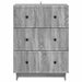 Dulap cu sertare Sonoma gri 66 x 34,5 x 90 cm Lemn prelucrat - WALTI WALTI