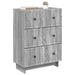 Dulap cu sertare Sonoma gri 66 x 34,5 x 90 cm Lemn prelucrat - WALTI WALTI