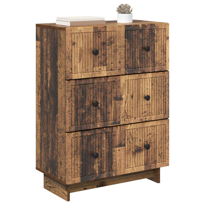 Dulap cu sertare Lemn vechi 66 x 34,5 x 90 cm Lemn prelucrat - WALTI WALTI