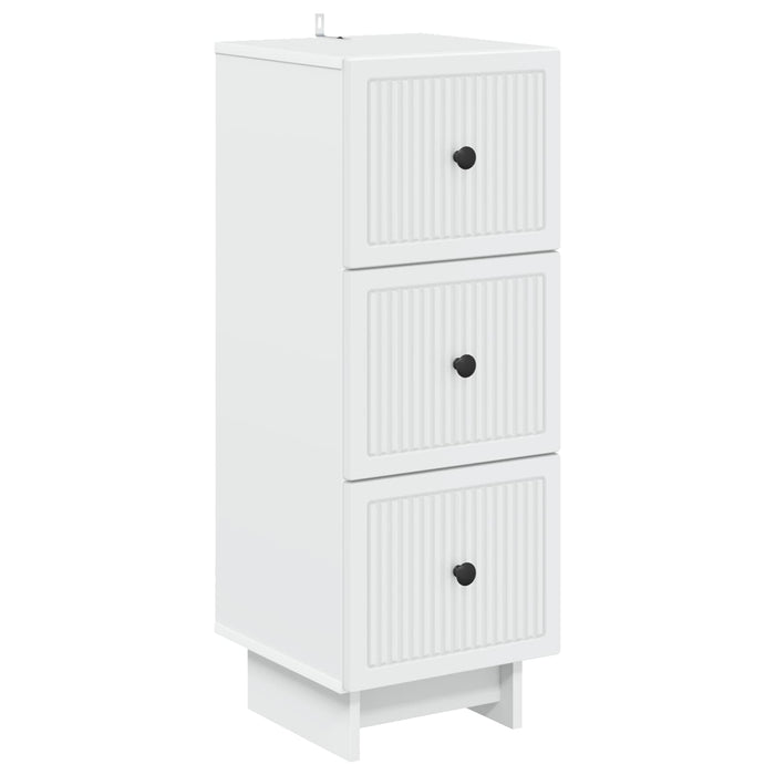 Dulap cu sertare Alb 33 x 34,5 x 90 cm Lemn prelucrat WALTI
