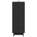 Dulap cu sertare Negru 33 x 34,5 x 90 cm Lemn prelucrat - WALTI WALTI