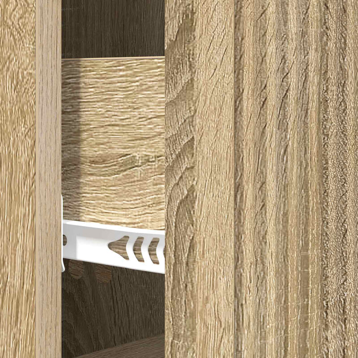 Dulap cu sertare Stejar Sonoma 33 x 34,5 x 90 cm Lemn prelucrat - WALTI WALTI