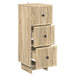 Dulap cu sertare Stejar Sonoma 33 x 34,5 x 90 cm Lemn prelucrat - WALTI WALTI