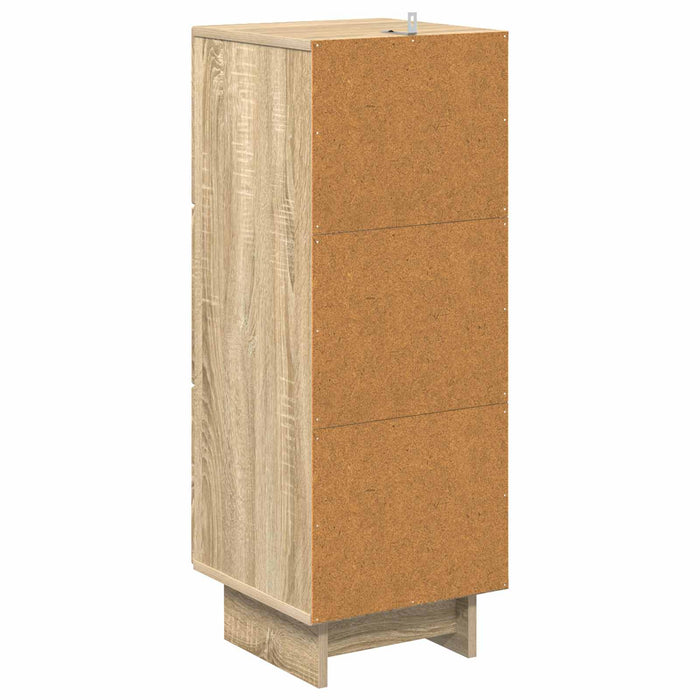 Dulap cu sertare Stejar Sonoma 33 x 34,5 x 90 cm Lemn prelucrat - WALTI WALTI