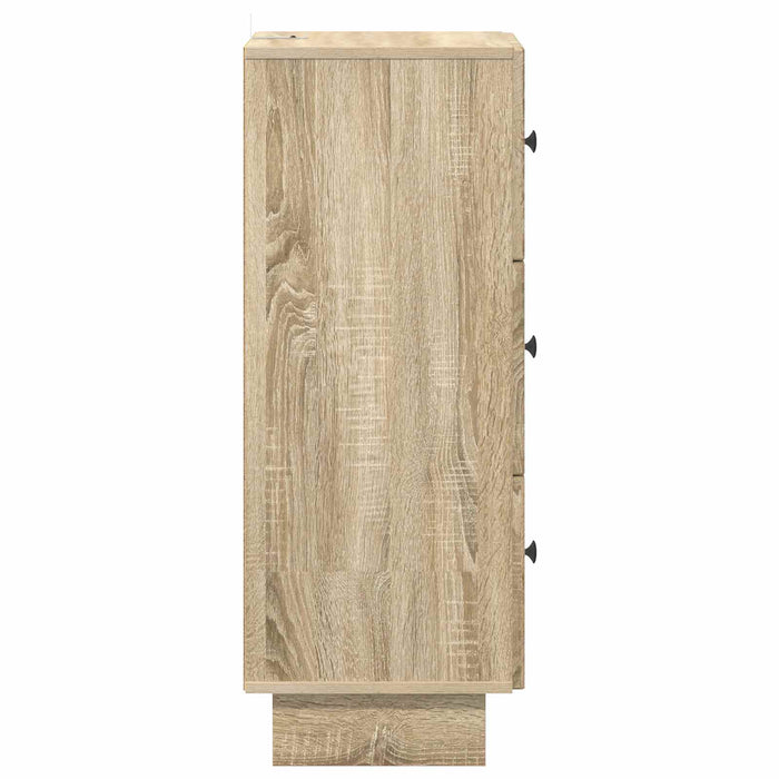 Dulap cu sertare Stejar Sonoma 33 x 34,5 x 90 cm Lemn prelucrat - WALTI WALTI