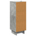 Dulap cu sertare Gri Beton 33 x 34,5 x 90 cm Lemn prelucrat - WALTI WALTI