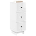 Dulap cu sertare Alb foarte lucios 33 x 34,5 x 90 cm - WALTI WALTI