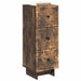 Dulap cu sertare Stejar fumuriu 33 x 34,5 x 90 cm - WALTI WALTI