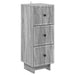 Dulap cu sertare Sonoma gri 33 x 34,5 x 90 cm Lemn prelucrat - WALTI WALTI