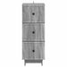 Dulap cu sertare Sonoma gri 33 x 34,5 x 90 cm Lemn prelucrat - WALTI WALTI