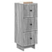 Dulap cu sertare Sonoma gri 33 x 34,5 x 90 cm Lemn prelucrat - WALTI WALTI