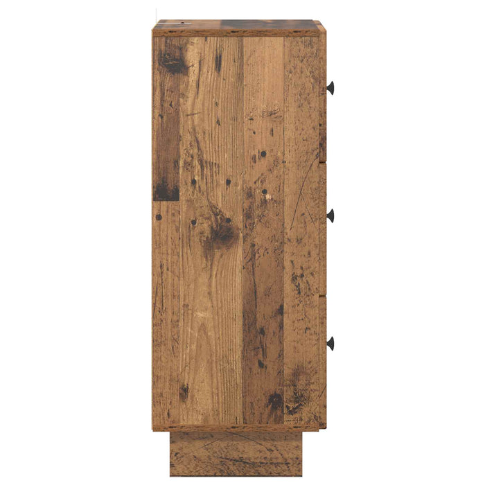 Dulap cu sertare Lemn vechi 33 x 34,5 x 90 cm Lemn prelucrat - WALTI WALTI