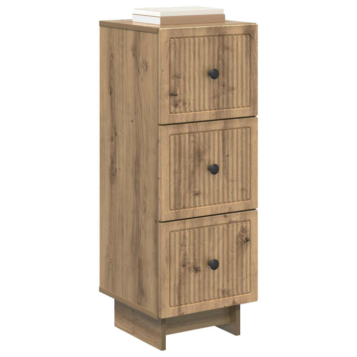 Dulap cu sertare Stejar Artizanal 33 x 34,5 x 90 cm - WALTI WALTI
