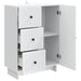 Bufet cu sertar Alb 66 x 34,5 x 90 cm Lemn prelucrat - WALTI WALTI