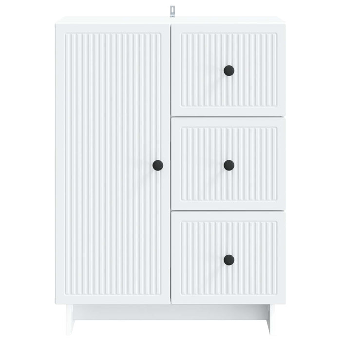 Bufet cu sertar Alb 66 x 34,5 x 90 cm Lemn prelucrat - WALTI WALTI