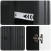 Bufet cu sertar Negru 66 x 34,5 x 90 cm Lemn prelucrat - WALTI WALTI