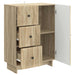 Bufet cu sertar Stejar Sonoma 66 x 34,5 x 90 cm Lemn prelucrat - WALTI WALTI