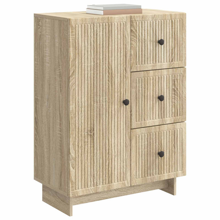 Bufet cu sertar Stejar Sonoma 66 x 34,5 x 90 cm Lemn prelucrat - WALTI WALTI