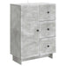 Bufet cu sertar Gri Beton 66 x 34,5 x 90 cm Lemn prelucrat - WALTI WALTI