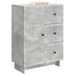 Bufet cu sertar Gri Beton 66 x 34,5 x 90 cm Lemn prelucrat - WALTI WALTI