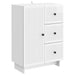 Bufet Alb foarte lucios 66 x 34,5 x 90 cm Lemn prelucrat - WALTI WALTI