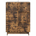 Bufet cu sertar Stejar fumuriu 66 x 34,5 x 90 cm Lemn prelucrat - WALTI WALTI