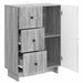Bufet cu sertar Sonoma gri 66 x 34,5 x 90 cm Lemn prelucrat - WALTI WALTI