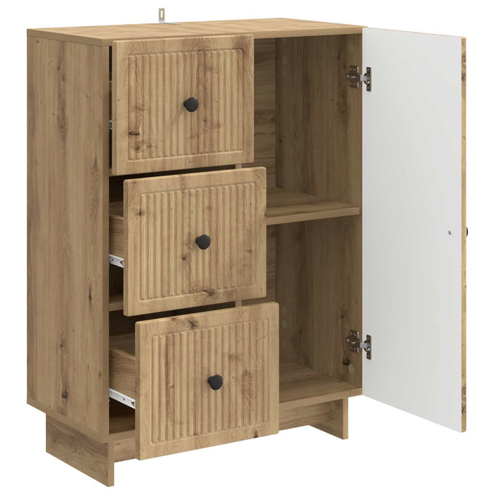 Bufet Stejar Artizanal 66 x 34,5 x 90 cm Lemn prelucrat - WALTI WALTI