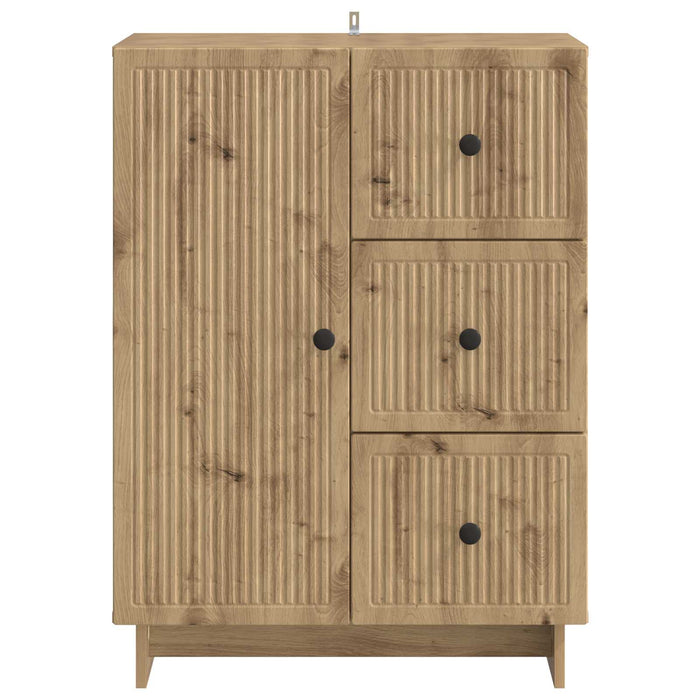 Bufet Stejar Artizanal 66 x 34,5 x 90 cm Lemn prelucrat - WALTI WALTI