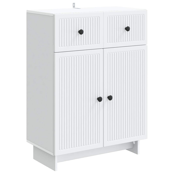 Bufet cu sertar Alb 66 x 34,5 x 90 cm Lemn prelucrat - WALTI WALTI