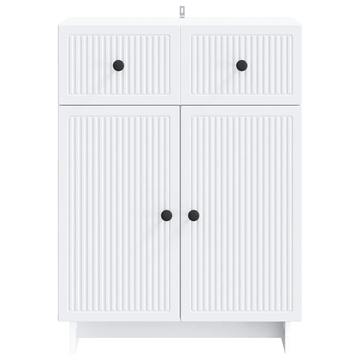 Bufet cu sertar Alb 66 x 34,5 x 90 cm Lemn prelucrat - WALTI WALTI