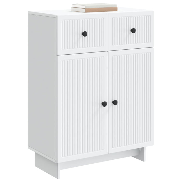 Bufet cu sertar Alb 66 x 34,5 x 90 cm Lemn prelucrat - WALTI WALTI